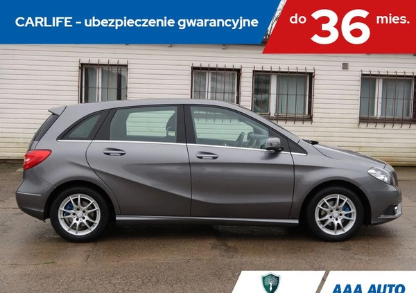 Mercedes-Benz Klasa B cena 51500 przebieg: 77518, rok produkcji 2014 z Polanów małe 301